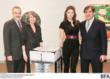 Dr. Harold Koplewicz, Brooke Garber Neidich, Stephanie Seymour and Peter Brant at the Great Art, Great Science: The Child Mind Institute Art Auction at Sotheby's